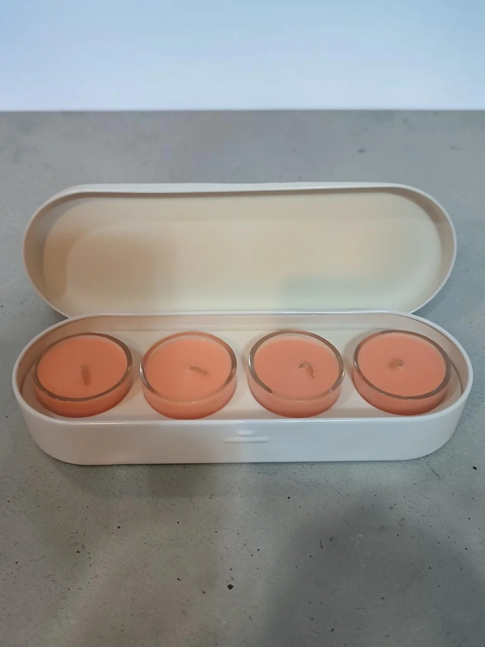 breathe delight four bath candles - uplifting tamarind nectar